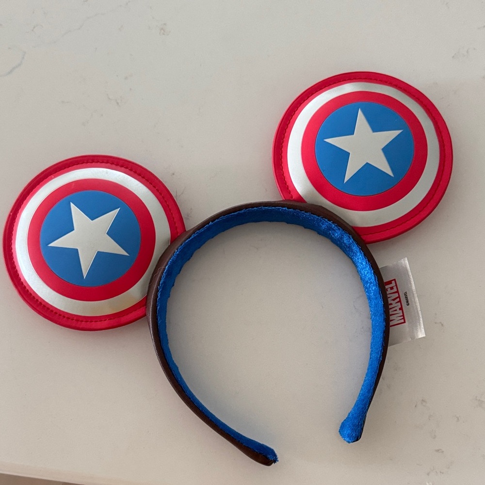 Marvel Captain America Shield Mouse Ears
